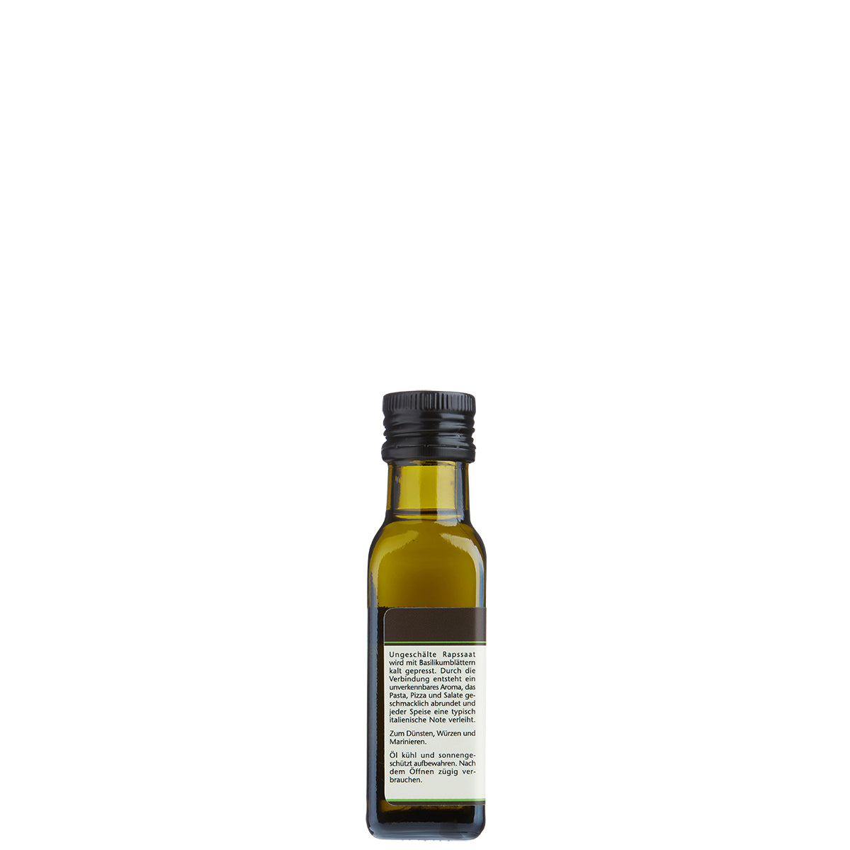 MHD Deal 50%: Basilikum Rapswürzöl BIOLAND kaltgepresst nativ 100 ml