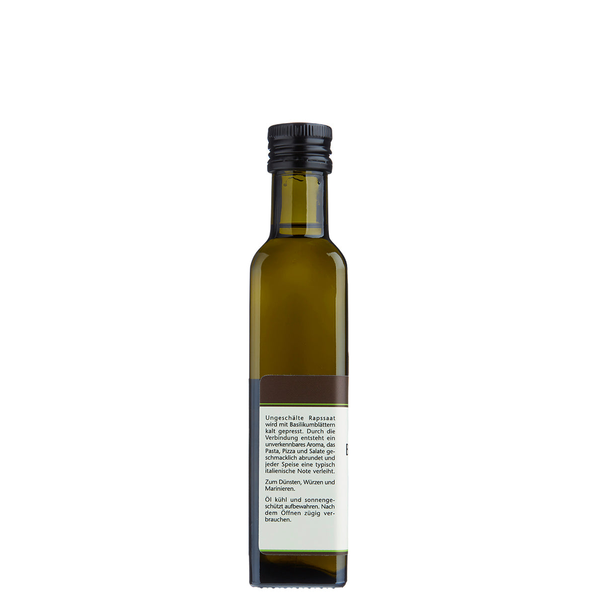 MHD Deal 50%: Basilikum Rapswürzöl BIOLAND kaltgepresst nativ 250 ml