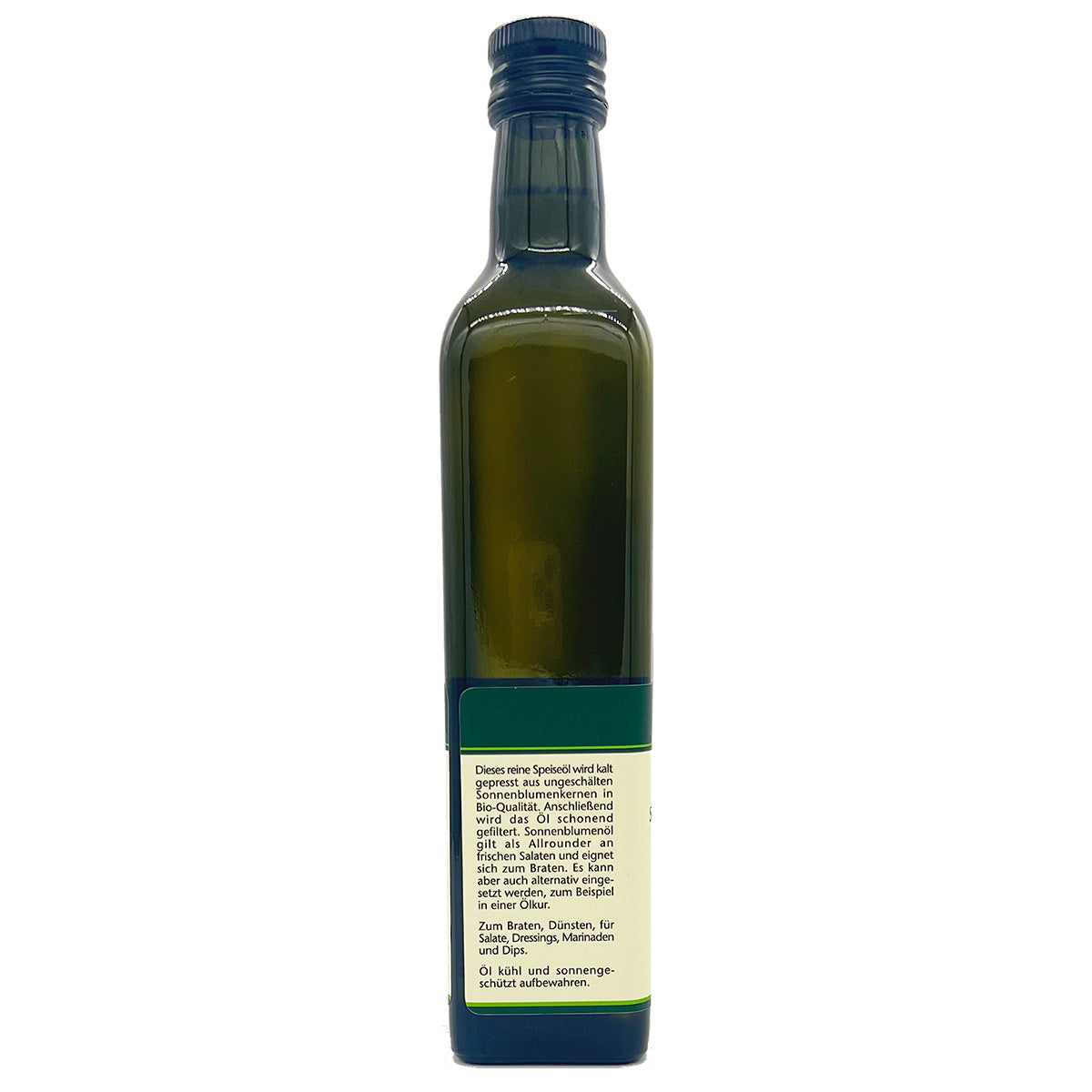 MHD Deal 50%: Sonnenblumenkernöl BIOLAND kaltgepresst nativ aus ungeschälter Saat 500 ml