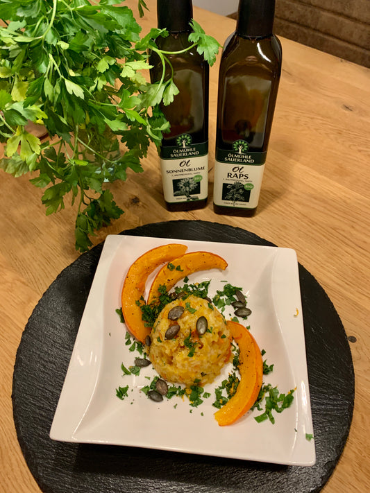 Kürbisrisotto