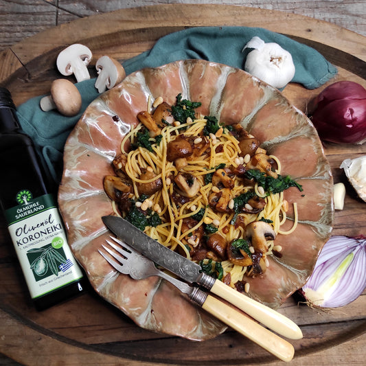 Nudel-Pilz-Pfanne