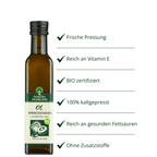 Aprikosenkernöl Bio kaltgepresst nativ