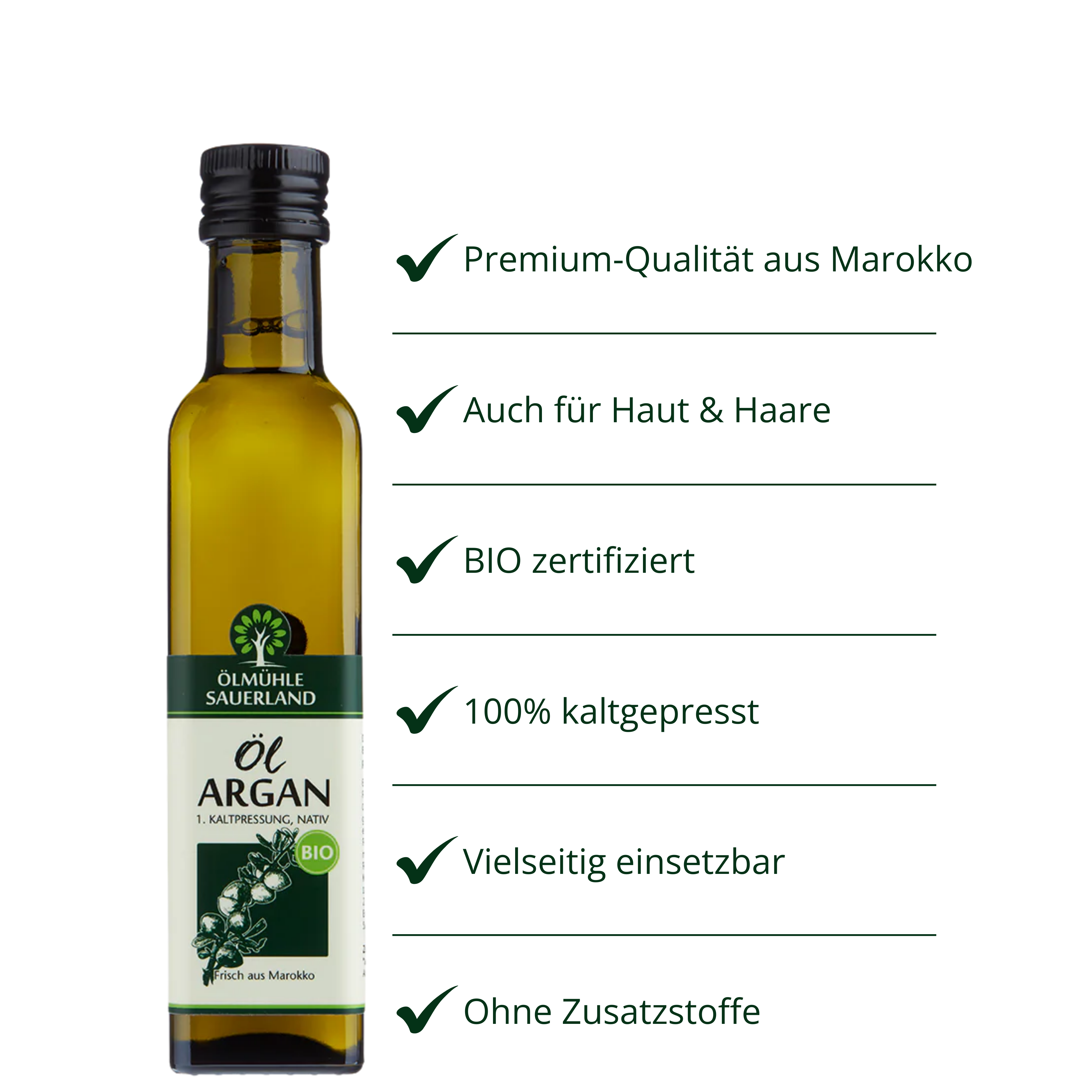 Arganöl BIO kaltgepresst nativ