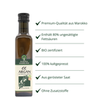 Arganöl BIO aus gerösteten Samen - nach traditioneller Berberart