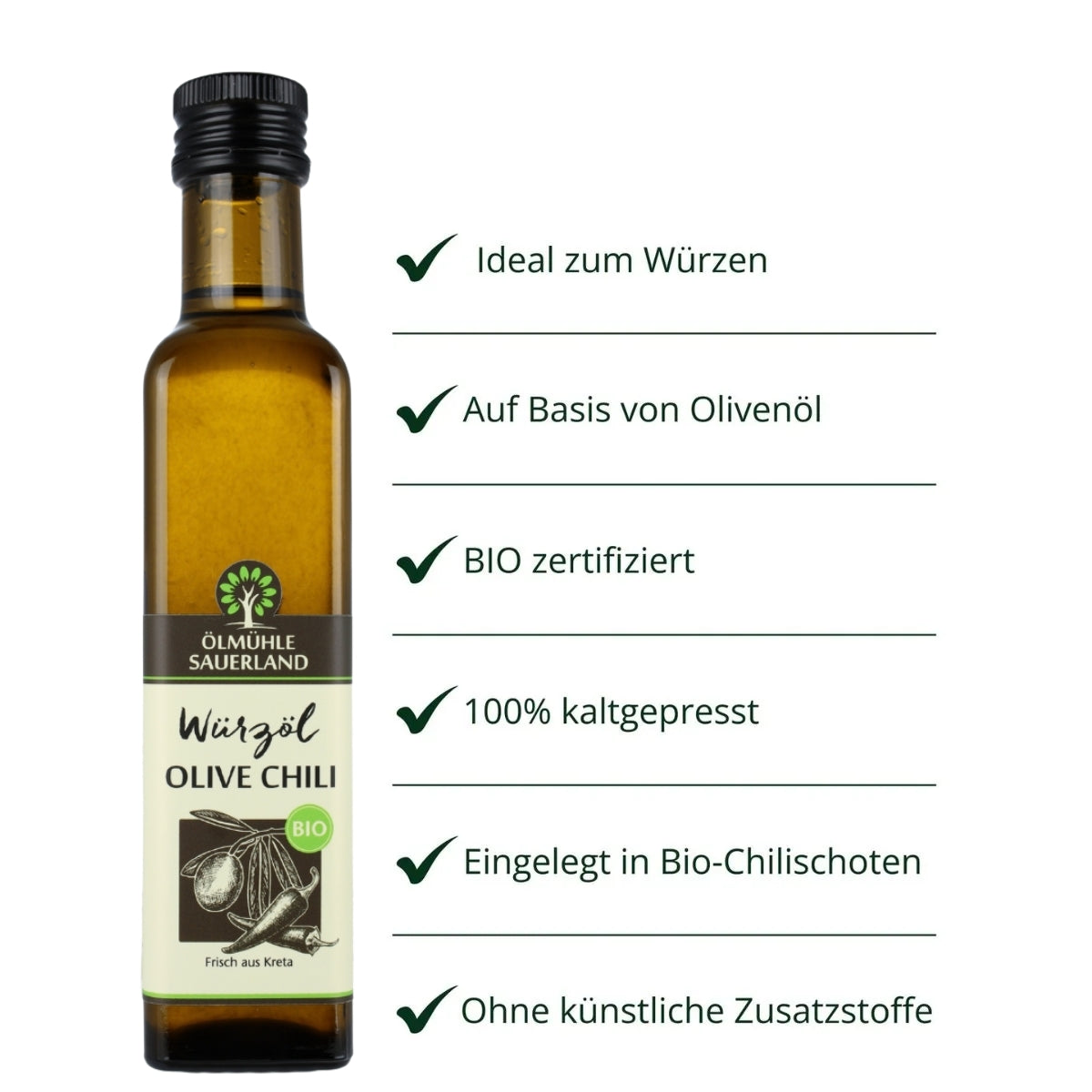Chili Olivenwürzöl BIO