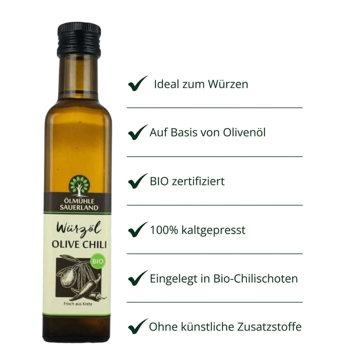 50% MHD: Chili Olivenwürzöl BIO