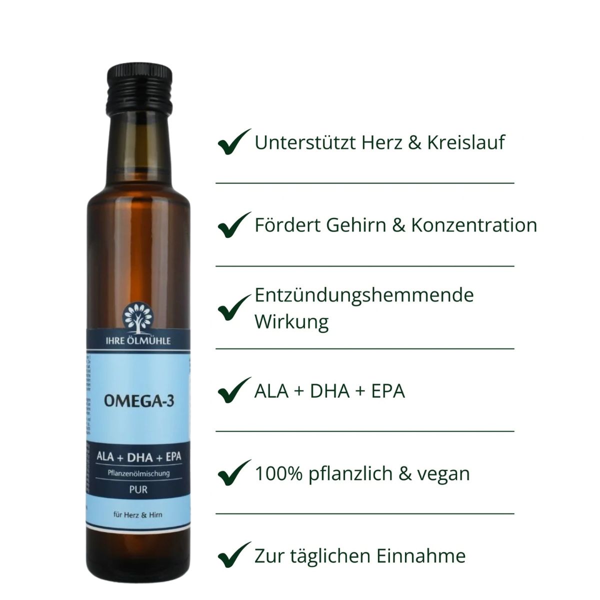 Omega-3 ALA + DHA + EPA