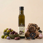 Olivenöl BIO kaltgepresst mit schwarzem Knoblauch