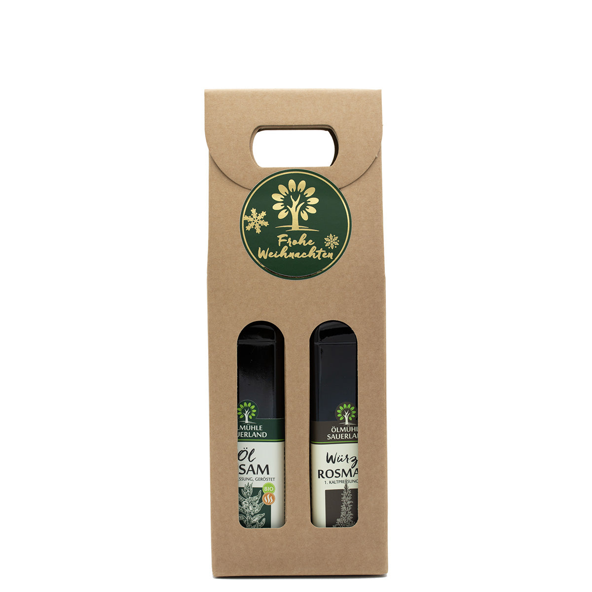 2er Set aus Sesamöl geröstet und Rosmarin Raps 250 ml zu Weihnachten