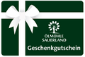 Gutschein Ölmühle Sauerland - einlösbar online und im Mühlenladen