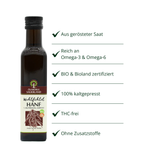 Hanföl BIOLAND kaltgepresst geröstet