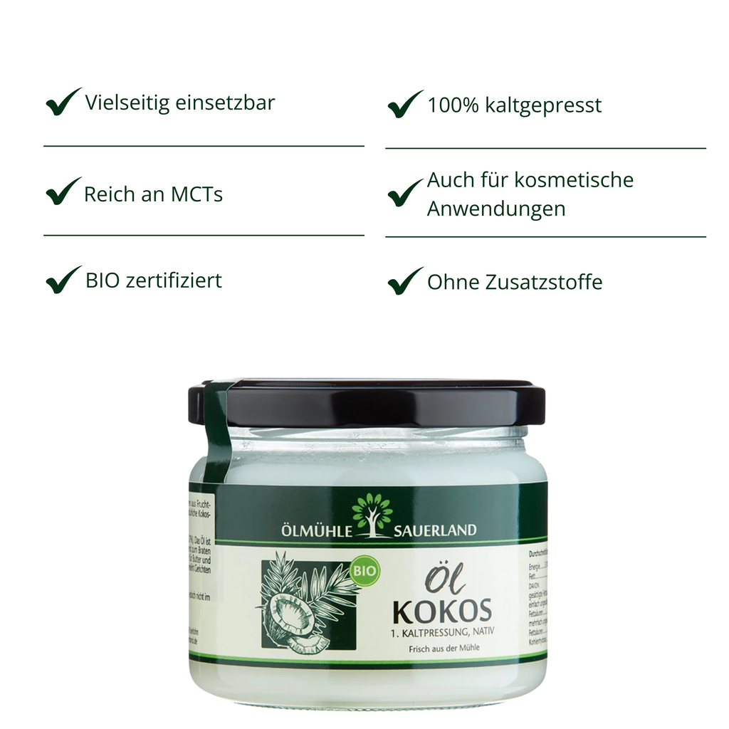 Kokosöl BIO kaltgepresst