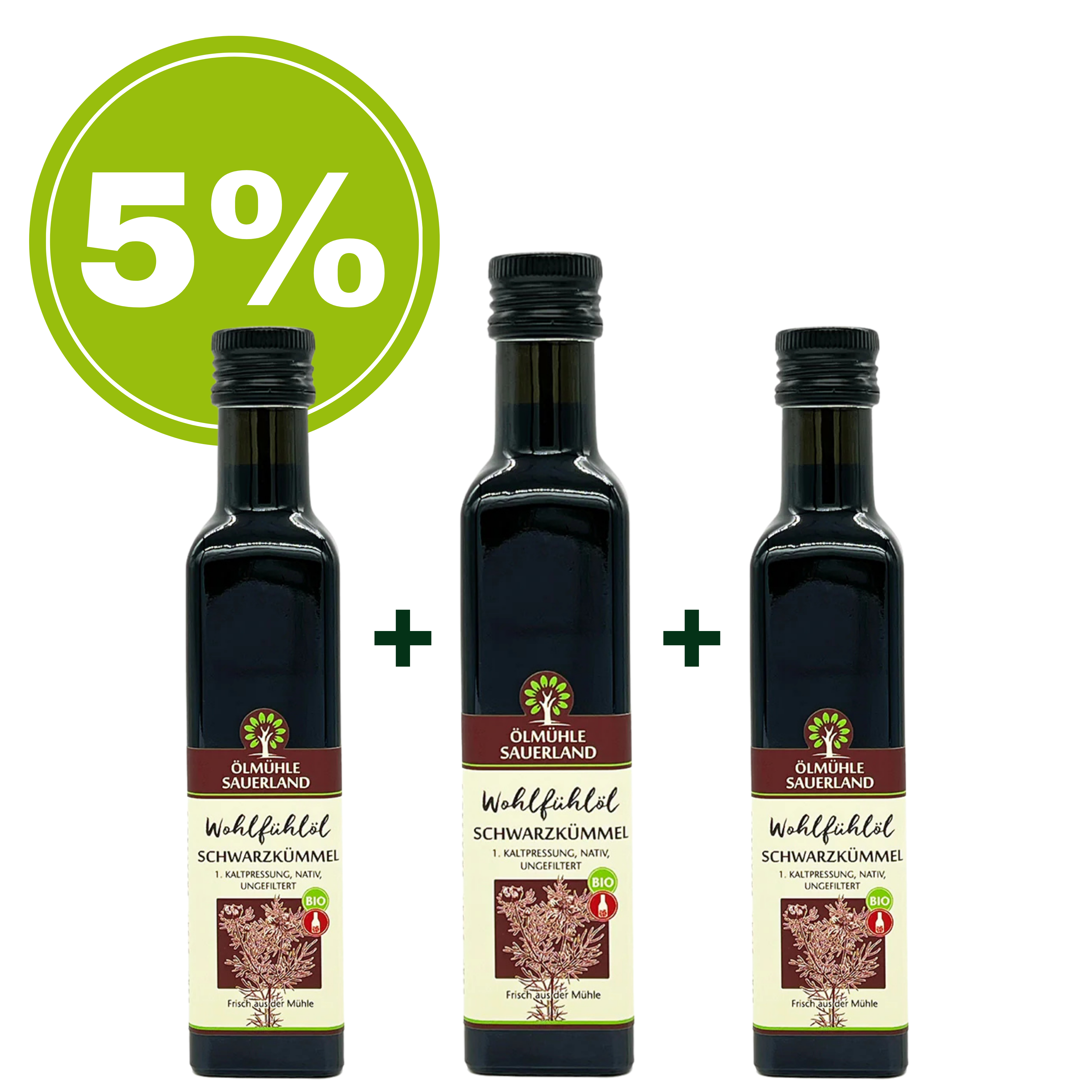 Schwarzkümmelöl Ägypten BIO nativ kaltgepresst ungefiltert