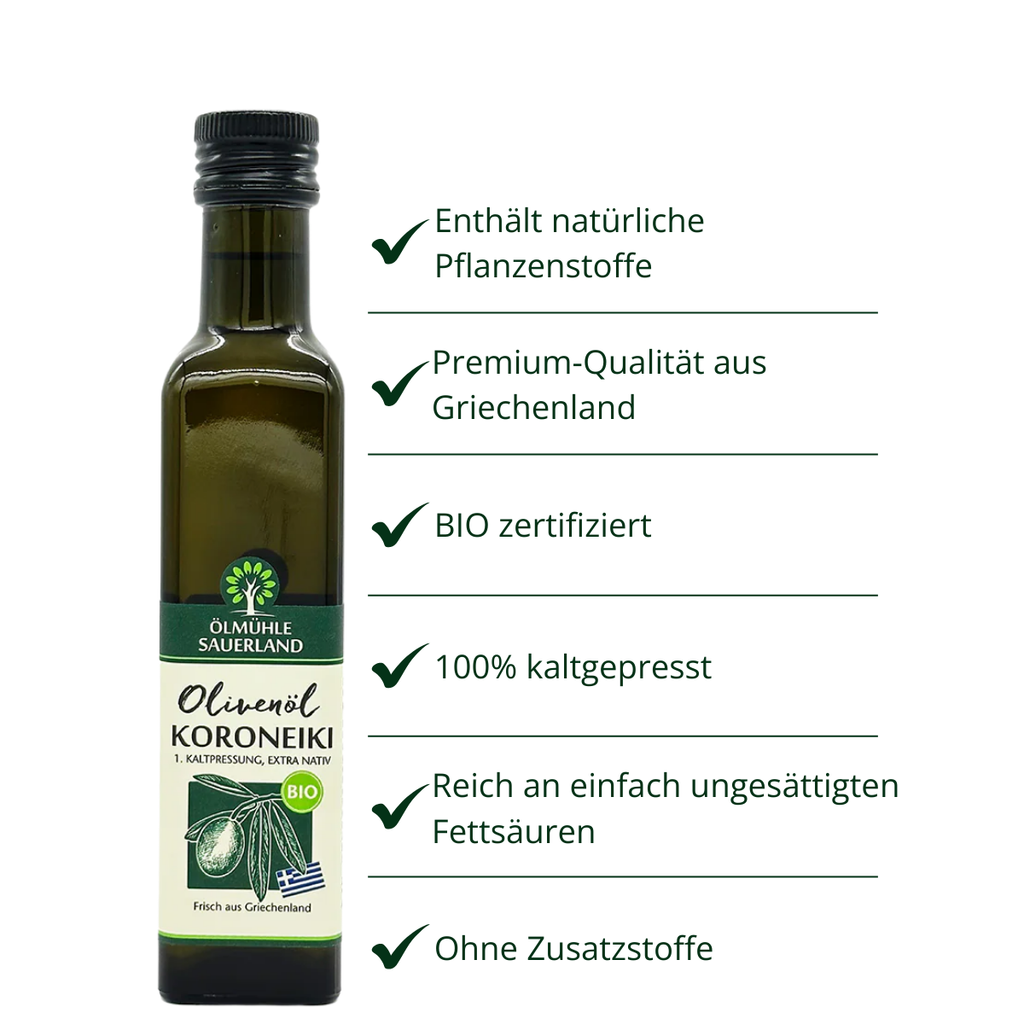 Olivenöl BIO Koroneiki extra nativ kaltgepresst (ehemals Kreta)