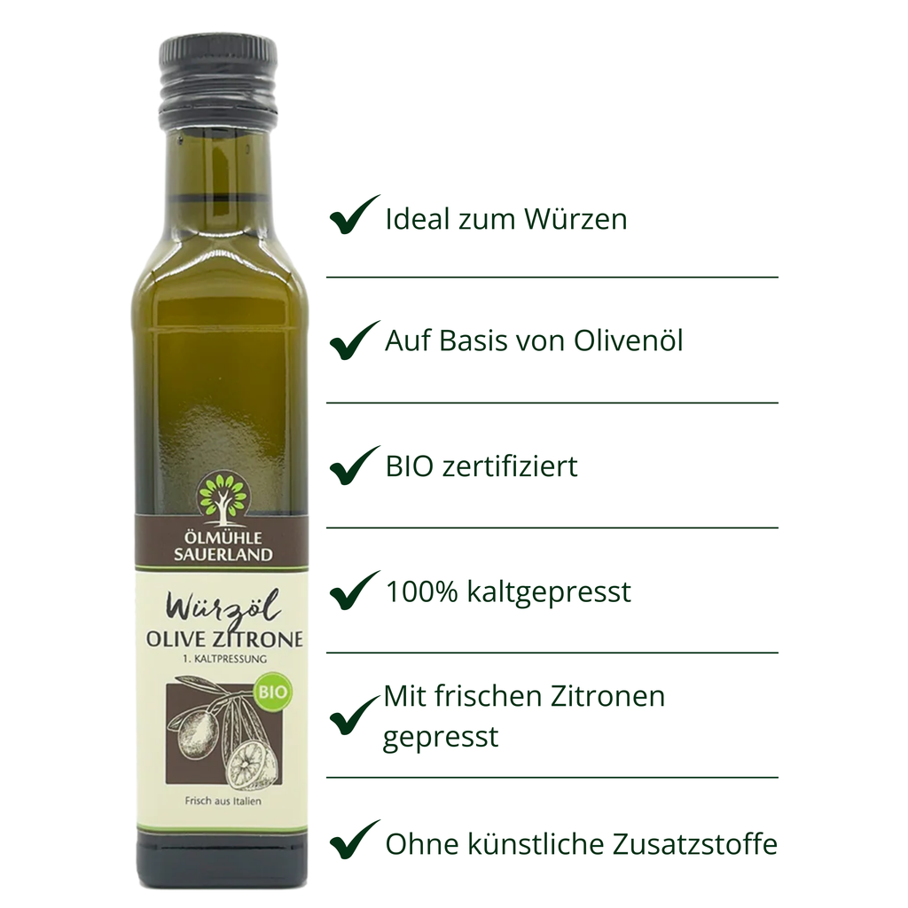 Zitrone Olivenöl