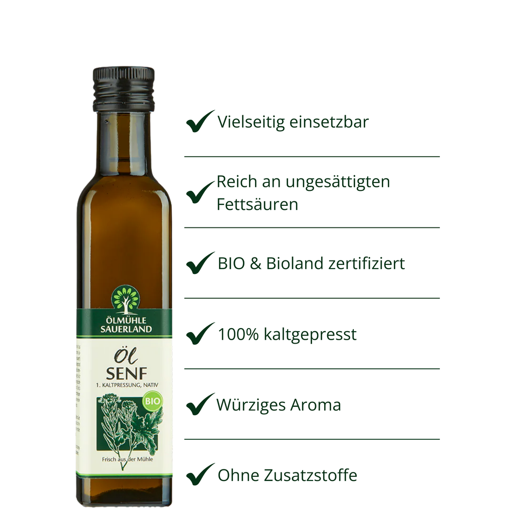 Senföl BIOLAND kaltgepresst nativ