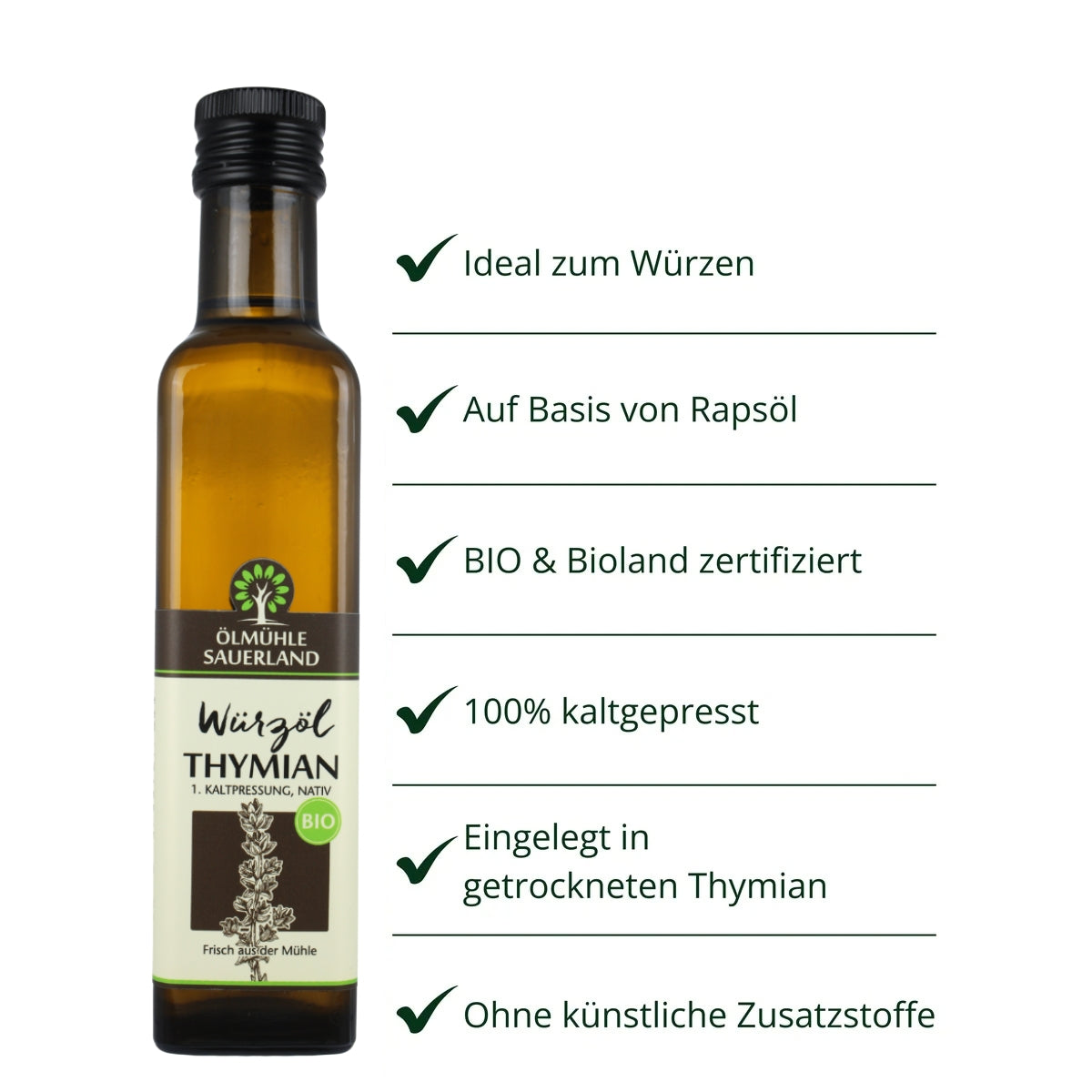 Thymian Rapswürzöl BIOLAND