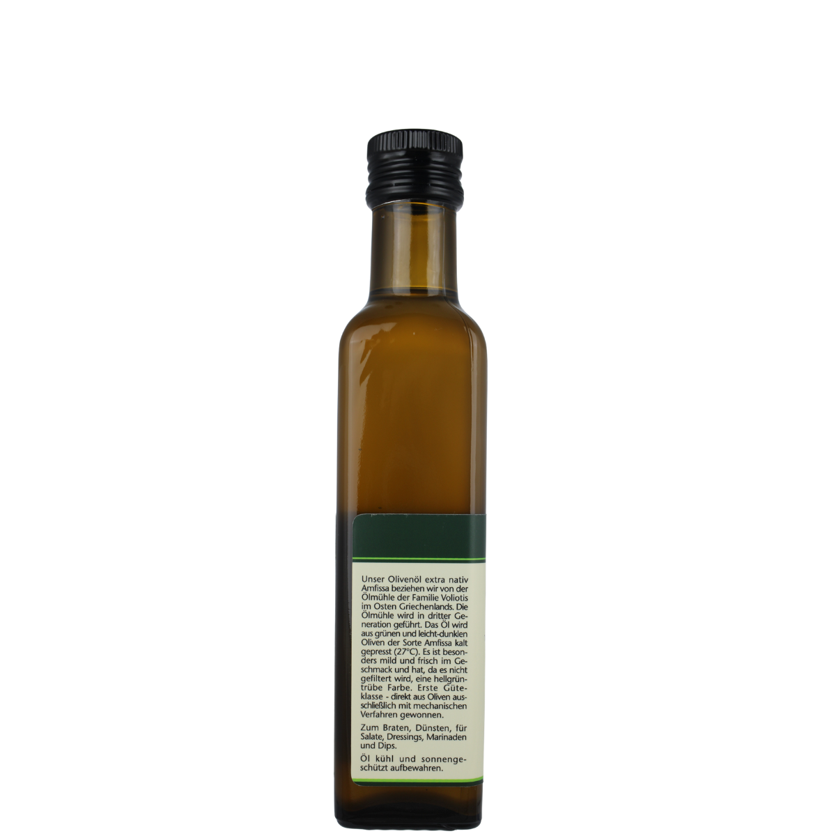 Olivenöl BIO Amfissa (vom Pilion) extra nativ kaltgepresst