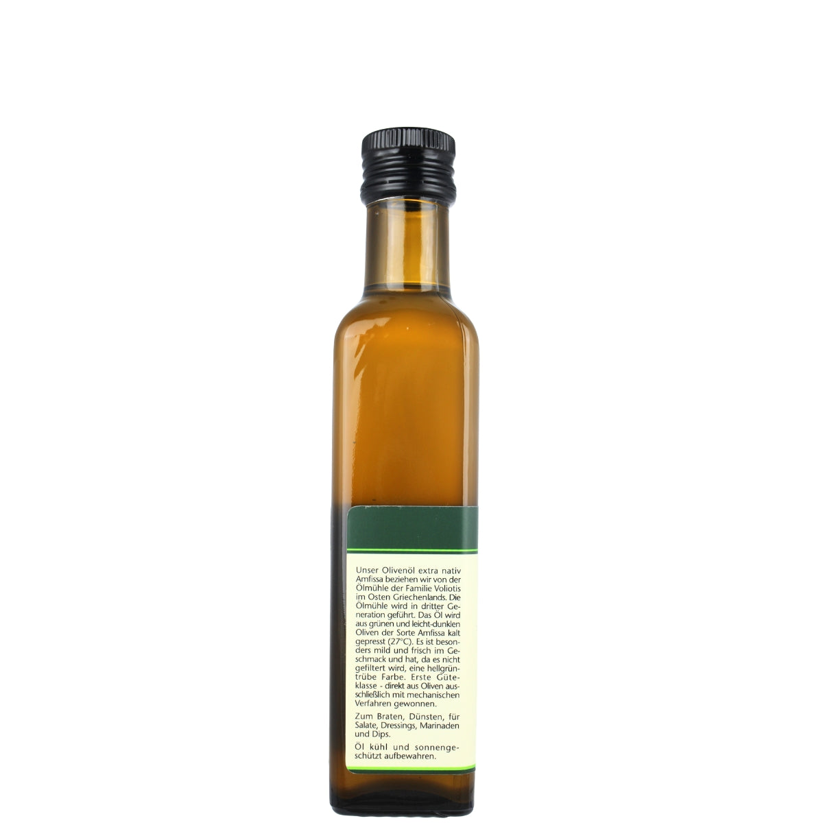 Olivenöl BIO Amfissa (vom Pilion) extra nativ kaltgepresst