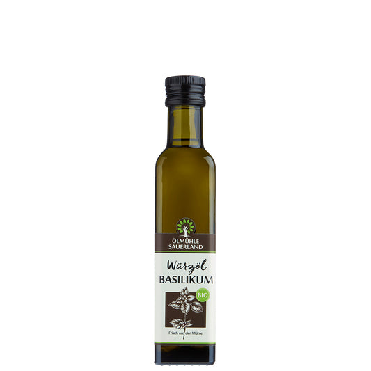 MHD Deal 50%: Basilikum Rapswürzöl BIOLAND kaltgepresst nativ 250 ml