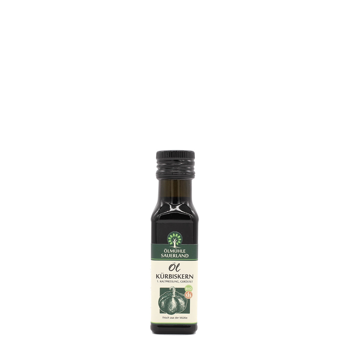 Kürbiskernöl BIO kaltgepresst aus gerösteten Kernen