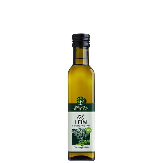 MHD Deal 50%: Leinöl BIOLAND braune Leinsaat nativ kaltgepresst 250 ml