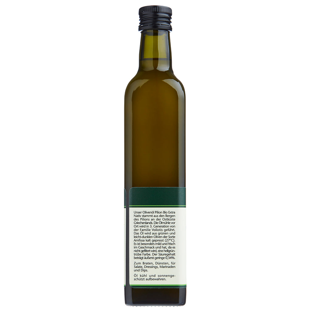 Olivenöl BIO Amfissa (vom Pilion) extra nativ kaltgepresst