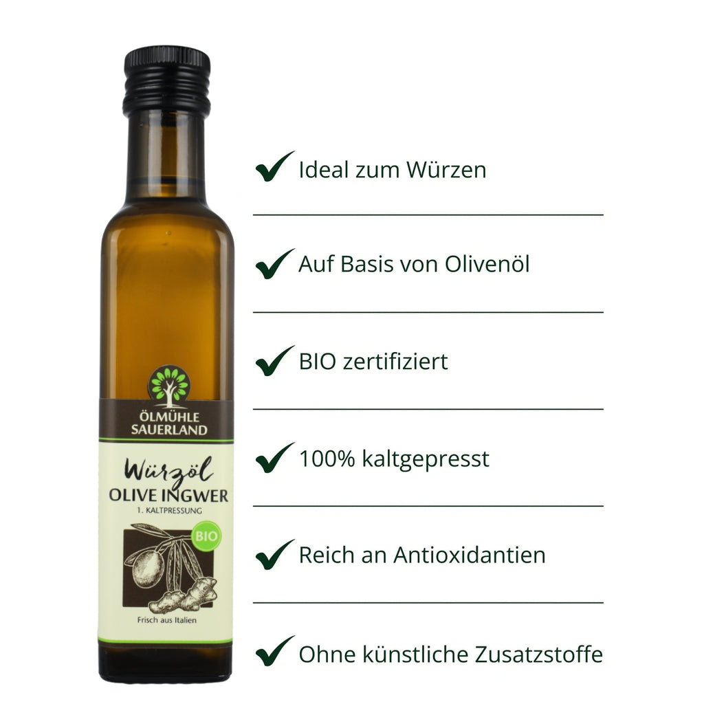 Ingwer Olivenwürzöl
