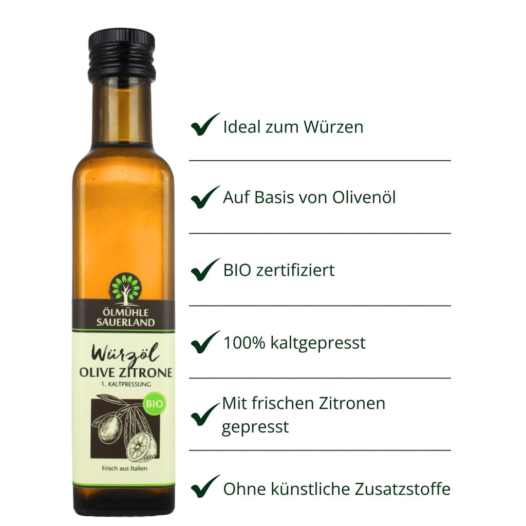 Zitrone Olivenöl