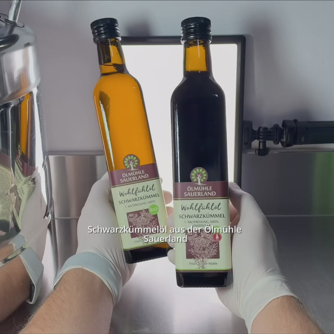 Schwarzkümmelöl Ägypten BIO nativ kaltgepresst