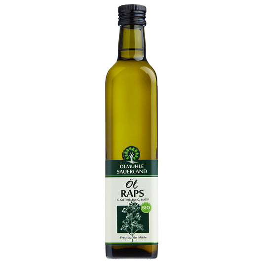 MHD Deal 50%: Rapsöl BIOLAND kaltgepresst nativ 500 ml